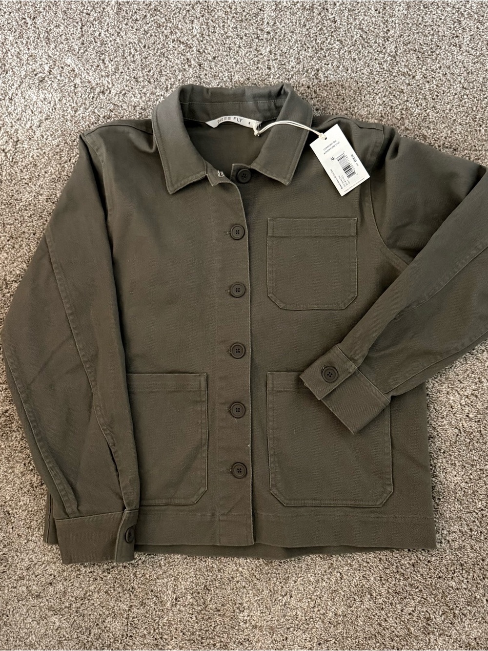 Free Fly Chore Coat